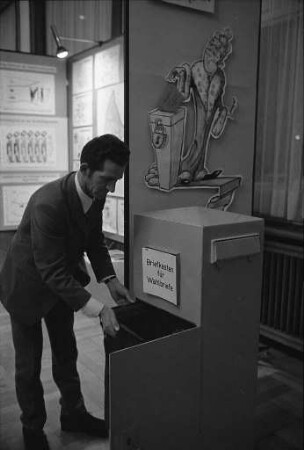 Briefwahl bei der Bundestagswahl am 19. November 1972