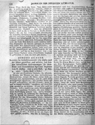 Leipzig, im Industriecomtoir: Die Rosen nach der Natur gezeichnet und colorirt, mit kurzen botanischen Bestimmungen (in deutscher und französischer Sprache) begleitet von D. Rössig. 1tes u. 2tes Heft. gr. Roy. 4. 1801.