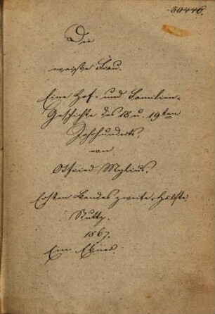 Die weiße Frau : eine Hof- und Familiengeschichte aus dem achtzehnten und neunzehnten Jahrhundert ; in vier Bänden, 1