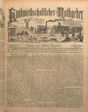 Beilage vom Montag, 15. Juli 1895