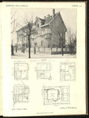 Landhaus in Wien-Hietzing