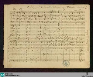 Requiems - Don Mus.Ms. 885 : Coro maschile, orch; d; StrK WoO 6.19a