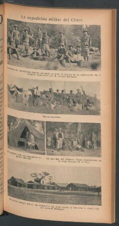 La expedición militar del Chaco - [Ilustración]