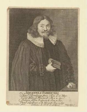Johannes Fabricius; geb. 31.03.1618 in Nürnberg; gest. 26.04.1676 in Nürnberg