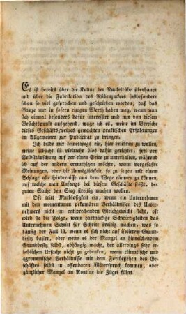 Auch einige Worte über Runkelrüben-Bau und Zuckerfabrikation