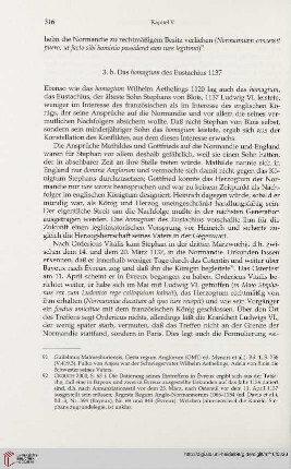 3.b. Das homagium des Eustachius 1137