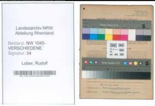 Entnazifizierung Rudolf Lober , geb. 15.09.1922 ()