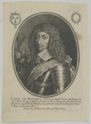 Bildnis des Lovis de Bovrbon de Condé