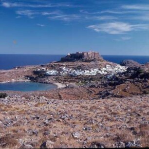 Lindos (Rhodos). An der Ostküste von Rhodos