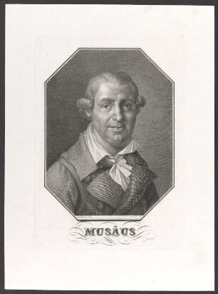 Porträt Johann Karl August Musäus (1735-1787)