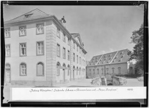 Festung Königstein. Brunnenhaus und "Neues Zeughaus"