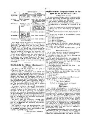 Tätigkeitsbericht des Lübecker Lehrerinnenvereins 1911-1913