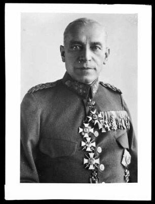 Triebig, Fritz von, Generalmajor