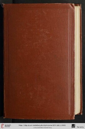 1,2: The archaeology of Rome: Illustrations to I. The primitive fortifications. II. The walls and gates of Rome. III. The historical constructions of walls