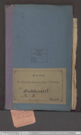 ... Assistenzärzte: Bd. 3