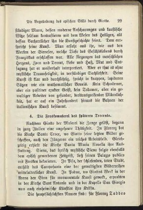 4. Die Freskomalerei des späteren Trecento.