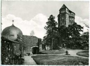 Stolpen. Burg, Schösser- und Seigerturm