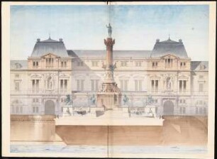 Monumentalgebäude: Aufriss