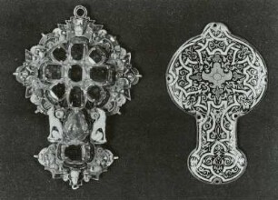 Kreuzrosette und Rückplatte