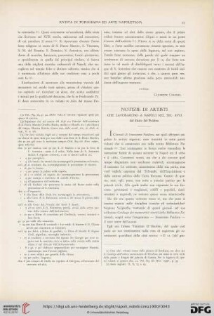 Notizie di artisti
