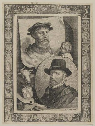 Bildnis des Dirck Pietersz. Crabeth und des Wouter Pietersz. Crabeth