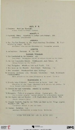 [Kupferstiche des 16.-18. Jahrhunderts] (Nr. 1-52)