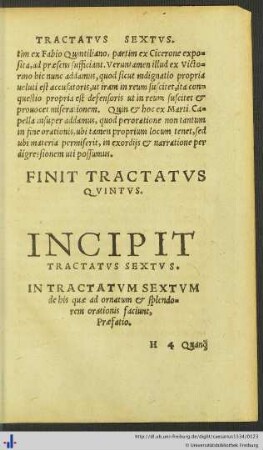 Tractatus Sextus