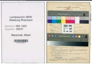 Entnazifizierung Albert Marschall , geb. 01.03.1898 (Arbeiter)