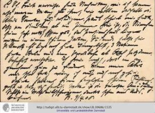Postkarte vom 09.04.1908