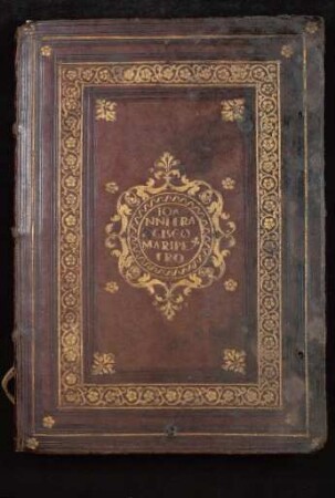 Ioanni Francisco Maripetro, Handschrift auf Pergamentmanuskript