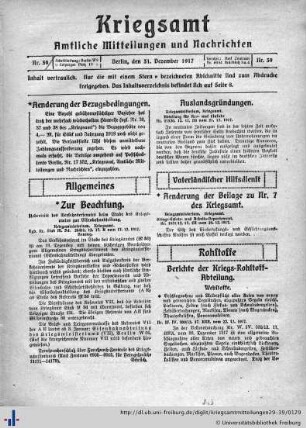Nr. 39, 31.12.1917