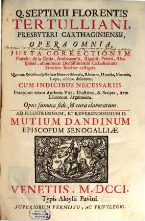 Opera omnia