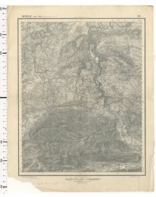 Topographischer Atlas vom Königreiche Baiern diesseits des Rhein, 90, West. Murnau