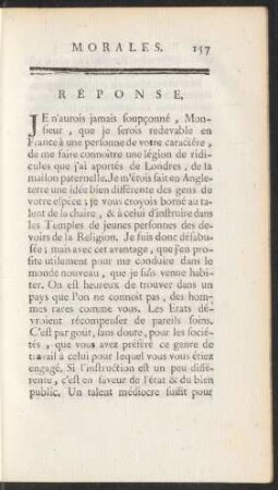 Réponse
