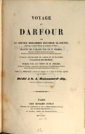 Voyage Au Darfour