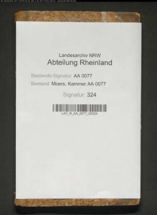 Hebebuch von Jahrschatz, Dienstgeld und Getreide für das Kirchspiel Budberg und Eversael