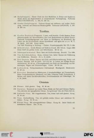 Textilien (Nr.151-157)