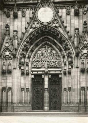 Prag. Hradschin. Veitsdom, Westportal