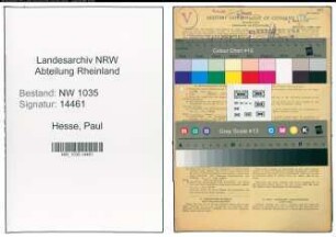 Entnazifizierung Paul Hesse , geb. 21.01.1905 (Steiger)