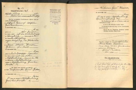 Standesamtsbuch der Stadt Aschaffenburg: Eheschließungen 252/1930 - 130/1931
