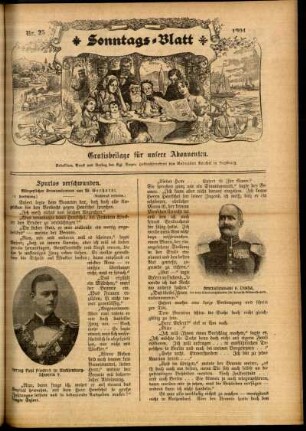 Ausgabe vom Sonntag, den 19. Juni 1904.