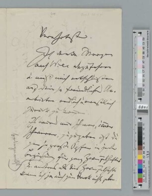 Brief an Joseph Joachim