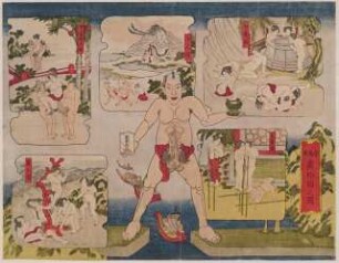 Abbildung eines japanischen Werbeprospekts für ein Aphrodisiakum