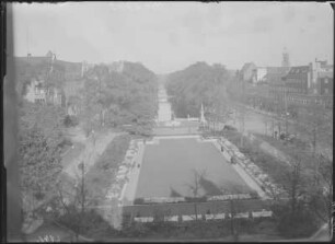 Düsseldorf, Königsallee : Düsseldorf. Königsallee. Blick nach Norden