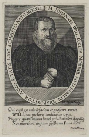 Bildnis des Johannes Will