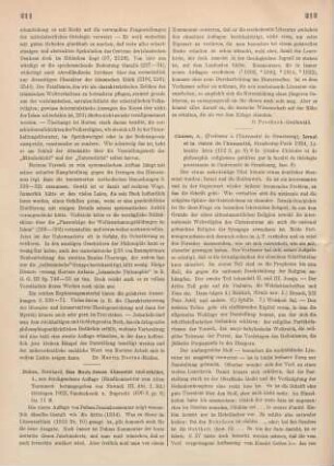 211-212 [Rezension] Duhm, Bernhard, Das Buch Jesaia