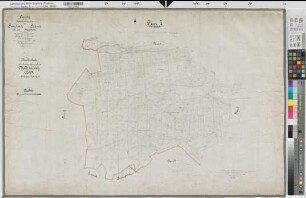 Salwey (Eslohe), Zusammenlegung Niedersalwey, Brouillonkarte 1 Bl. 8 Flur 7