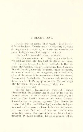 2. Bearbeitung