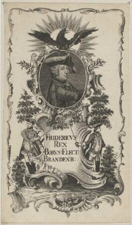 Bildnis des Fridericvs Rex Borvs: