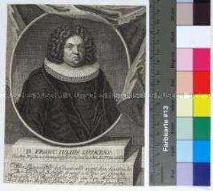 Porträt des lutherischen Theologen, Hofpredigers und Kopenhagener Theologieprofessors Franz Julius Lütkens